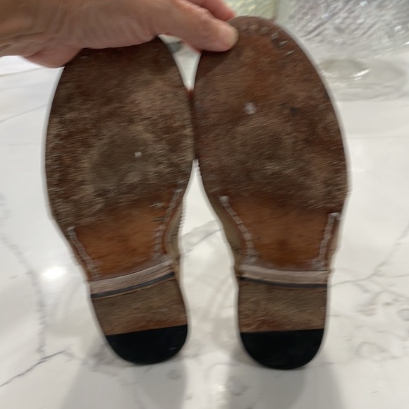 Steve Madden Vintaged /Aged Oxford Tan.‎ Size 9.5 - Picture 10 of 13